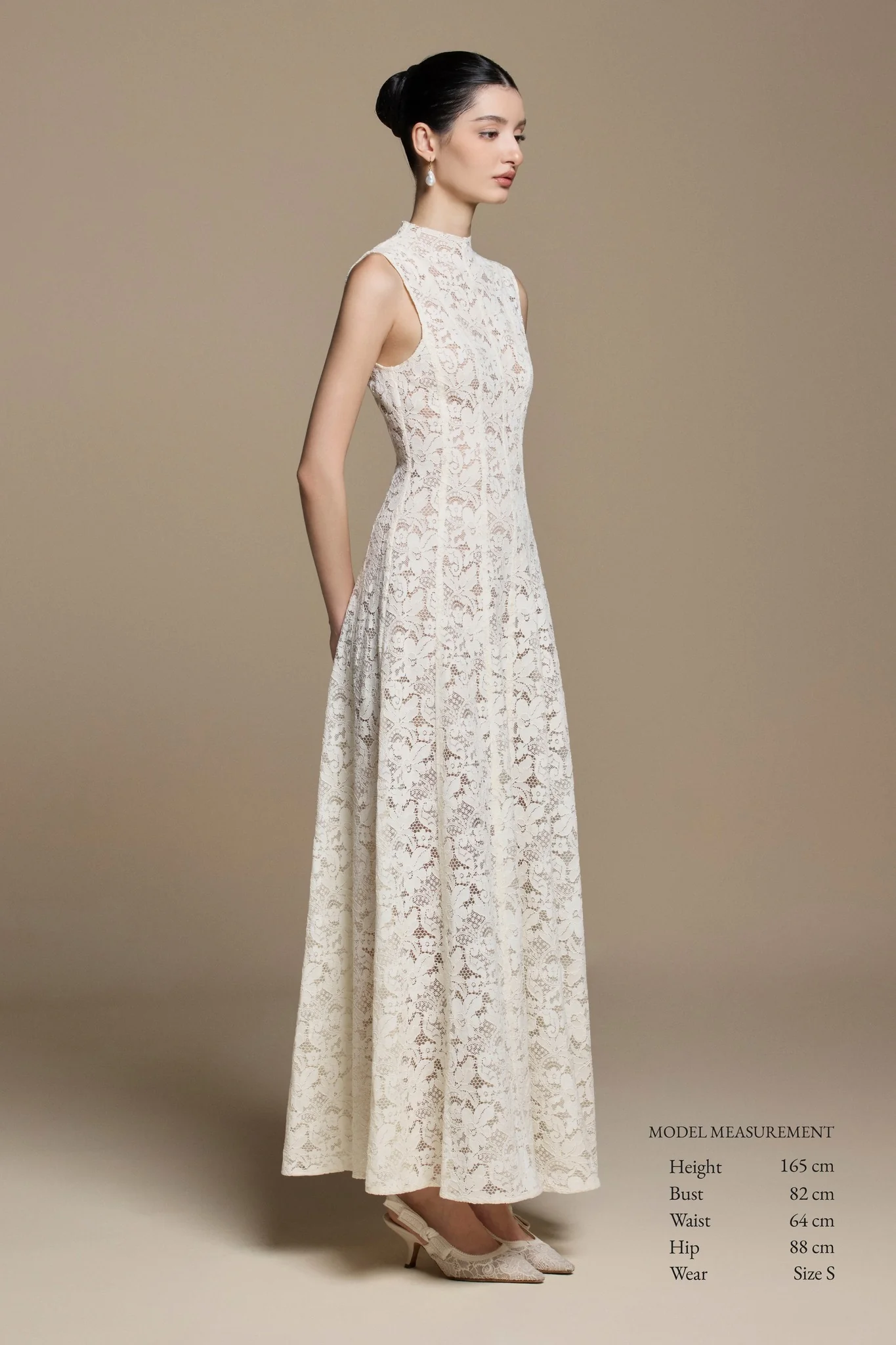 Louise Lace Dress - Image 6