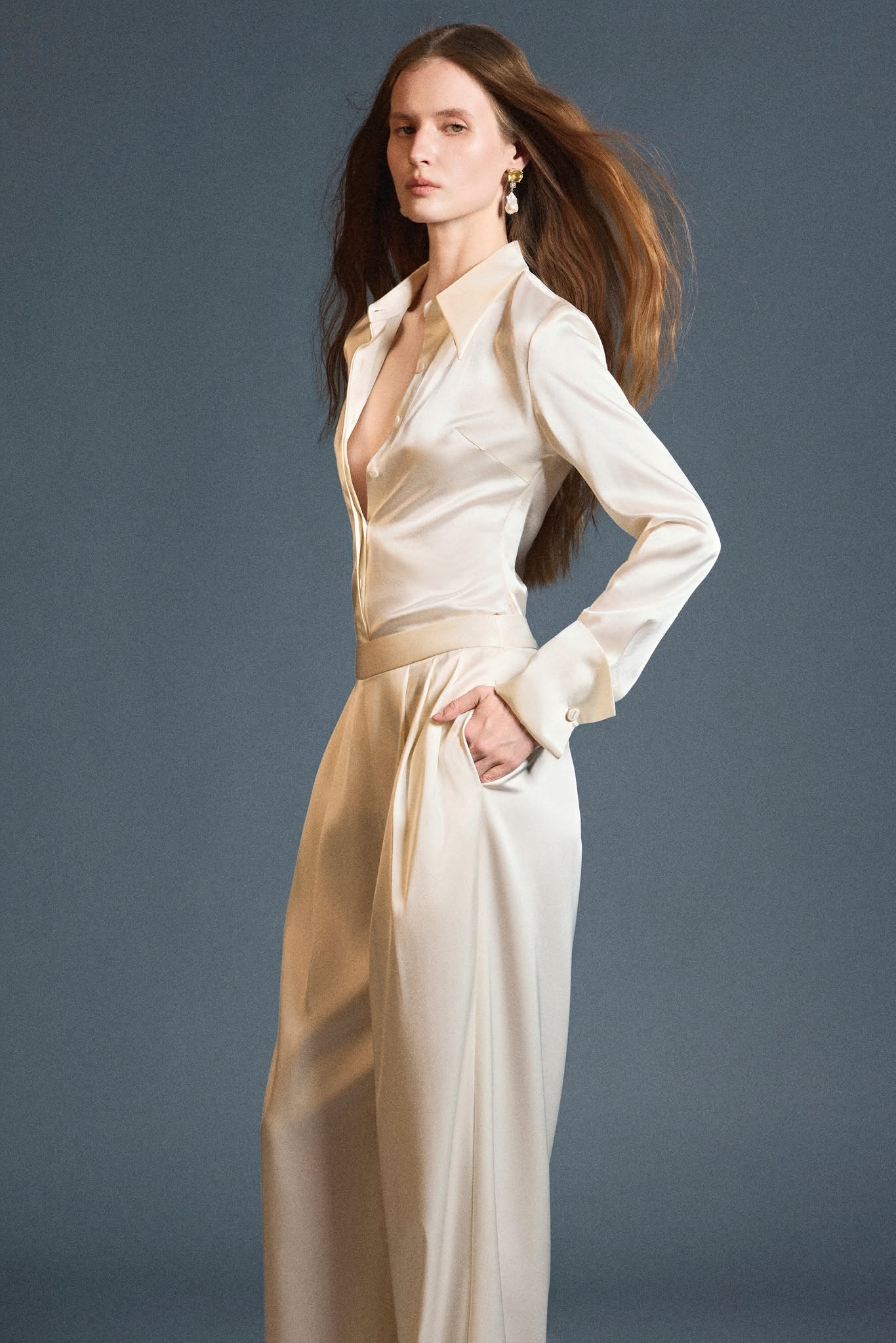 Lush Silk Blouse - Image 4