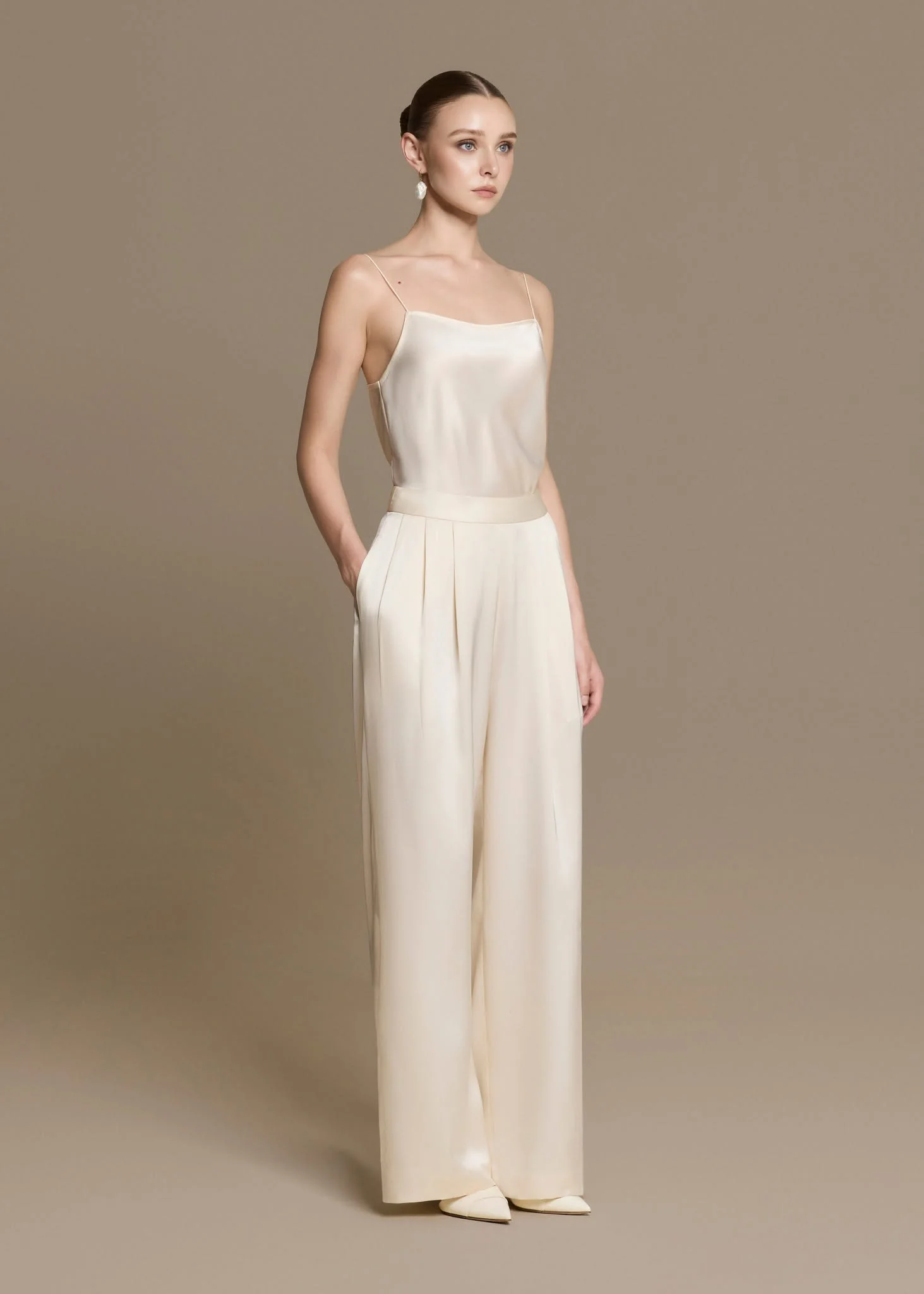 Lush Silk Trousers