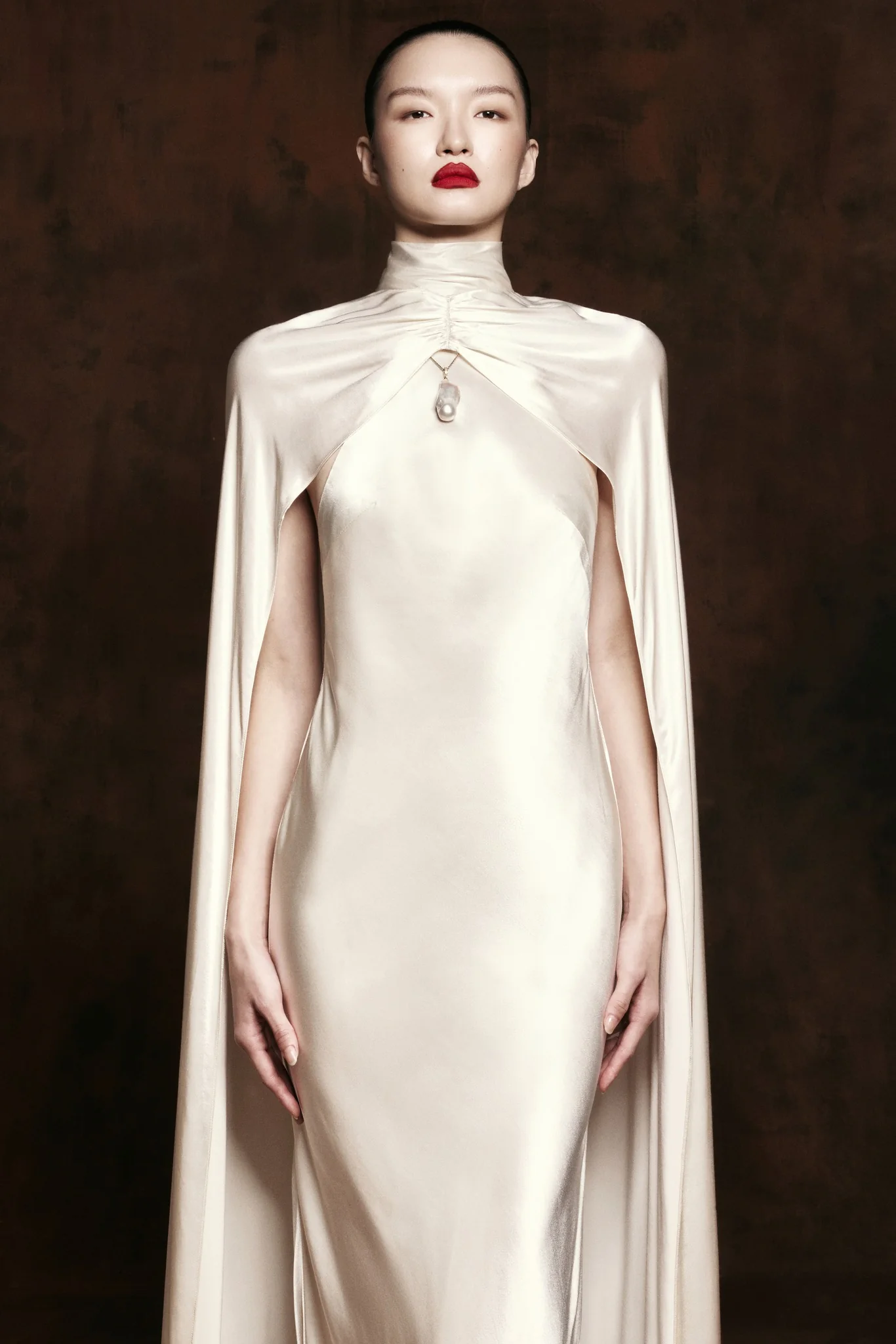 Nacre Cape Dress - Image 3