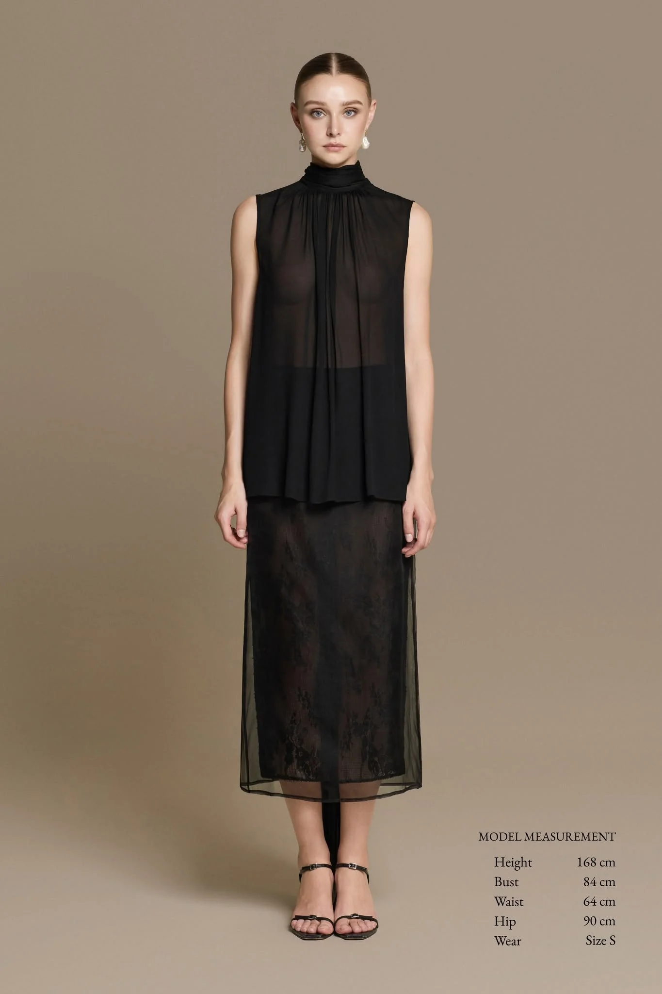 Translucent Two-layer Skirt - Image 6