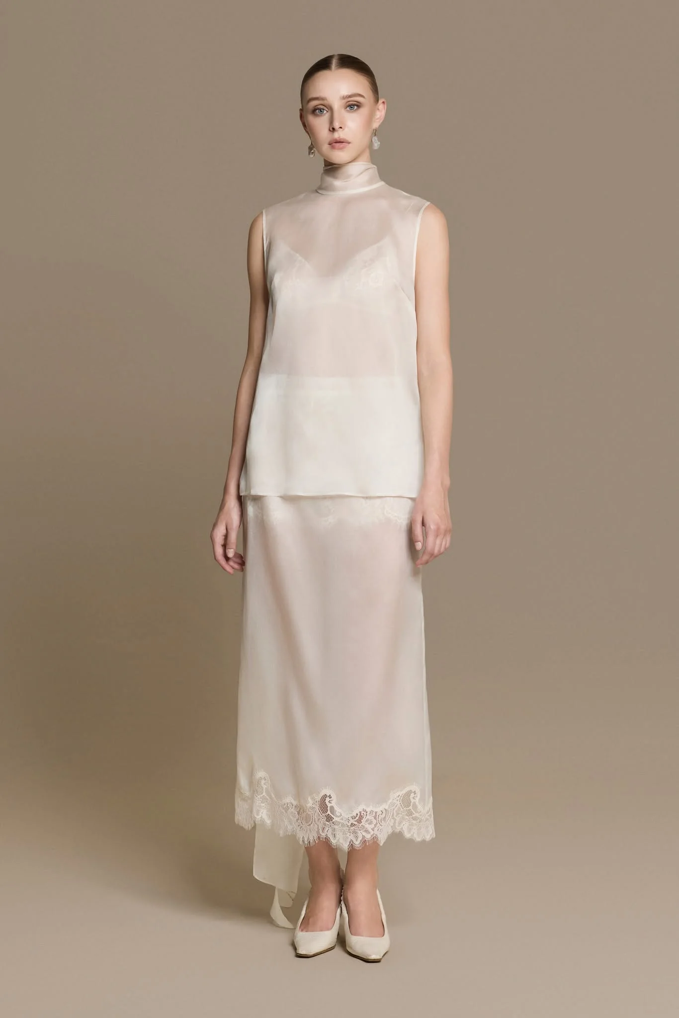 Transparia Organza Top
