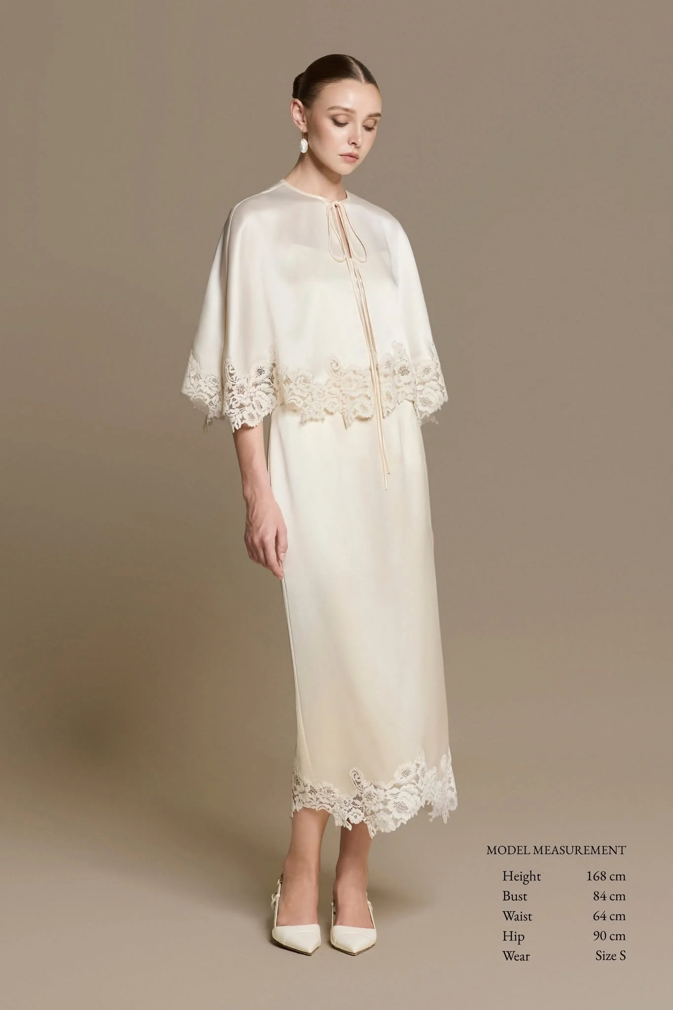 Velour Silk Cape - Image 7